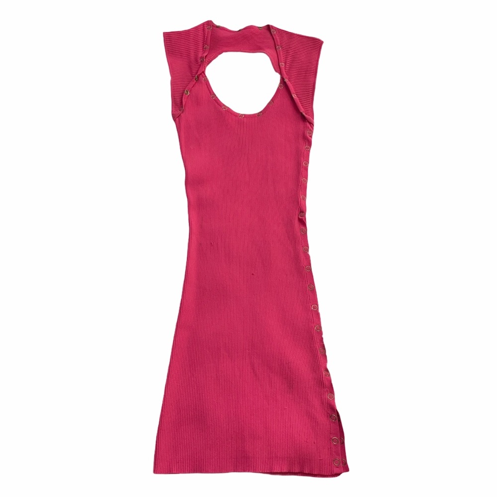 Hot Pink Bodcon Mini Dress